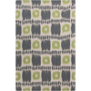 Flatweave Front Porch Area Rug, Rectangle, Beige, 3'6"x5'6"