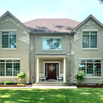 Mediterranean Home Front Landscaping