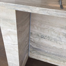 Travertine Florence vein cut slabs - Kitchen Products