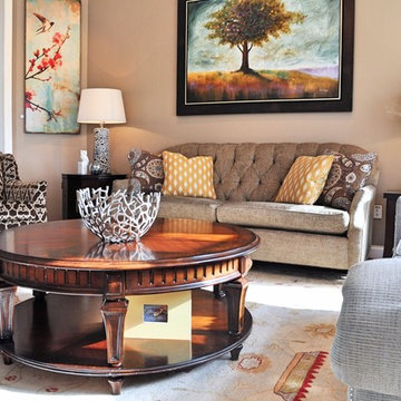 Warm Pizzazz with Eclectic Style