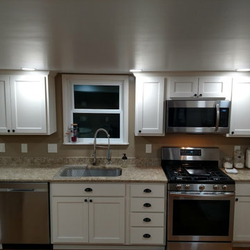 challenging remodel with low ceilings.