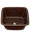 Pollock 15" Dual Mount Aged Copper Bar Prep Sink