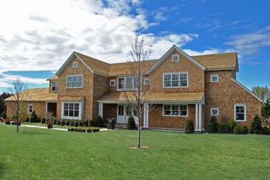 Traditional exterior home idea in New York