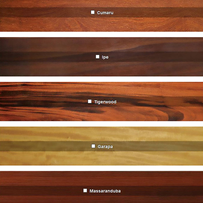 wood species decks