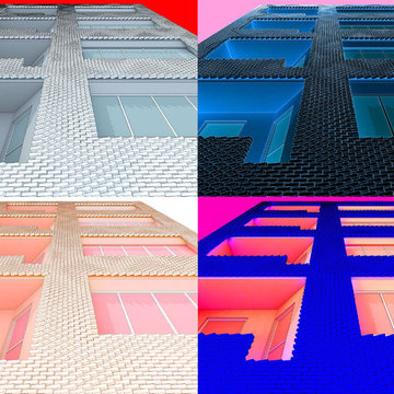 AN ON-SITE TECHNIQUE FOR PARAMETRIC BRICK WALLS WITH ROTATING BRICKS//ßtudiomm16