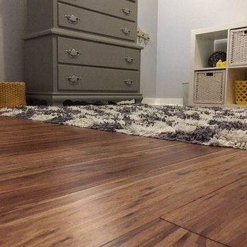 Mocha Eucalytpus flooring in Riverside, IL