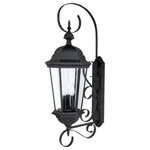 41ELIZABETH - Spencer 3 Light Outdoor Wall Light in Black - This 3 light Outdoor Wall Mount from the Spencer collection by 41 Elizabeth will enhance your home with a perfect mix of form and function. The features include a Black finish applied by experts.