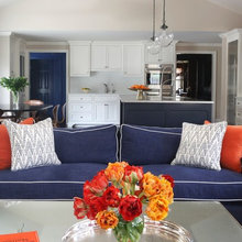 Florida Condo Blue & White