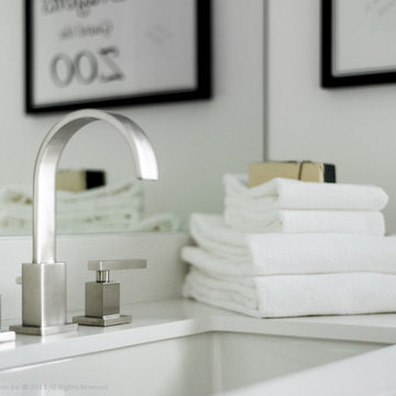 LAUNDRY ROOM | GUEST BATH | Contemporary Home Remodel Part Two