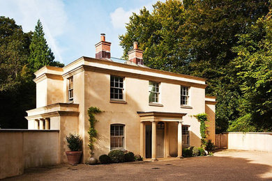 Design ideas for a house exterior in Hampshire.