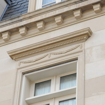 TEXAS LIMESTONE TOWNHOUSE IN BROOKLYN, NY