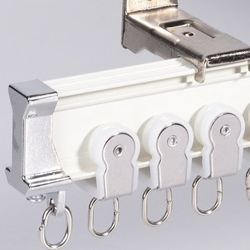 Bendable Curtain Tracks For Bay Windows/Corner Windows