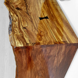Ash Live Edge Console Table - Console Tables