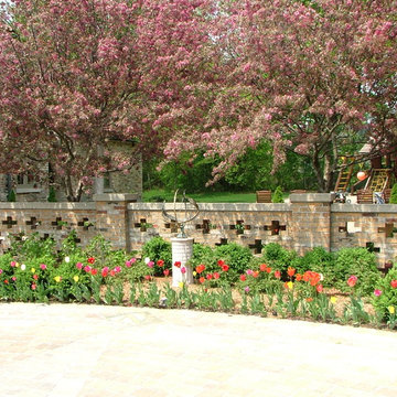 East Grand Rapids Villa Pool, Spa, Outdoor Kitchen, and Patios
