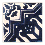 4"x4" Mexican Ceramic Handmade Tile #C072