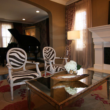Walnut Residence Classic and Eclectic Home