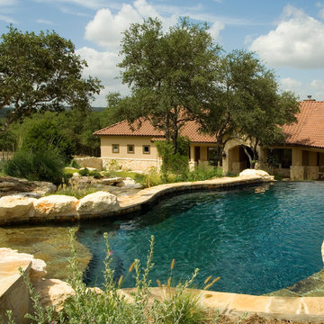 Cordillera Ranch/Boerne Vanishing Edge Pool/SpaLandscape