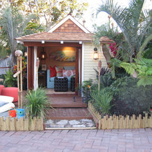 outside entertainment area
