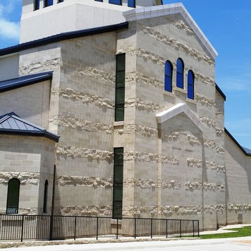 Custom Cut Limestone Home