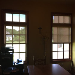 Church office Roller Shades - Window Treatments