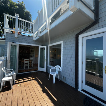 Sausalito shingle farmhouse kitchen
