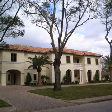 Clay tile roofing