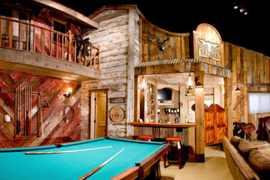 Western Town Man Cave