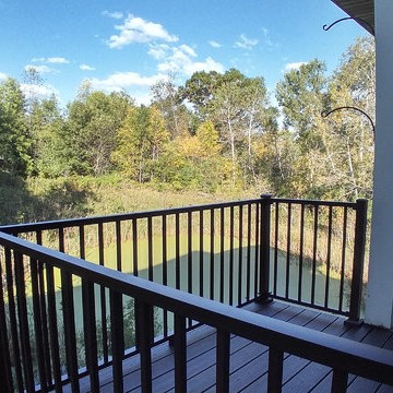 Trex Lava Rock with Bronze Reveal railing (St. Paul, MN)