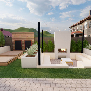 Idee per un piccolo giardino minimalista dietro casa