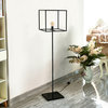 Bronte 9.84" 1-Light Black Finish Floor Lamp With Light Kit