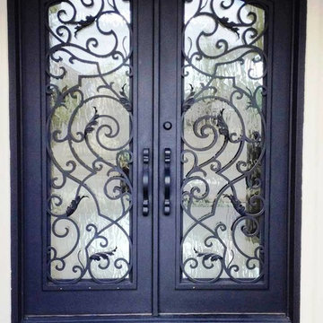 Eyebrow Iron Doors