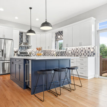 A Sleek, Modern Chicago Kitchen