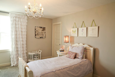 Inspiration for a transitional bedroom remodel in Other