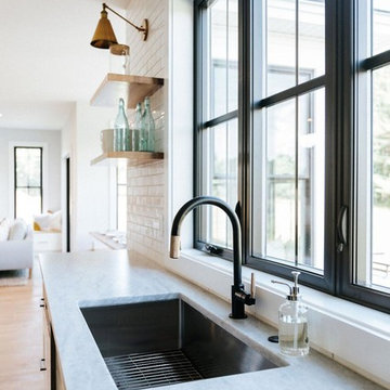 Riverfront Drive Transitional Farmhouse