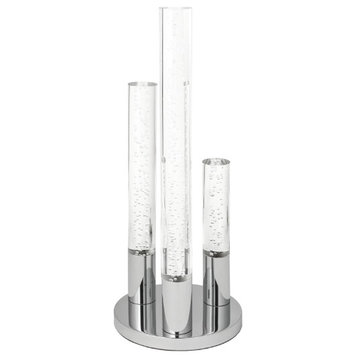Finesse Decor Acrylic Cylinders LED Table Lamp, 3 Lights