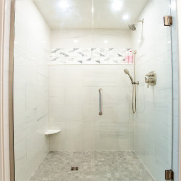 Guest Bathroom and Mud Room in Falls Church
