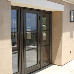 Painted Wood with Bronze Clad windows - Windows And Doors
