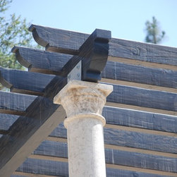 Limestone Columns - Columns And Capitals