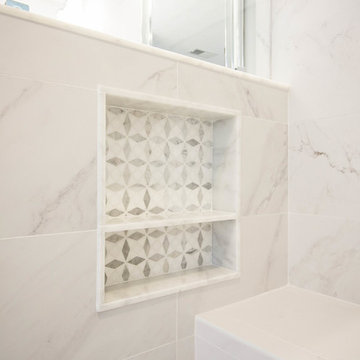 Intracoastal Grey & White Master Bath