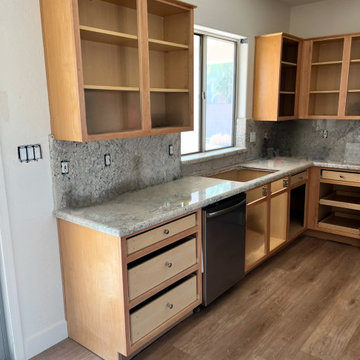 White Kitchen Cabinetry Reface