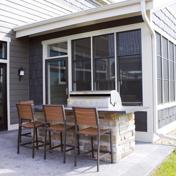 Outdoor Living - Custom Grilling Station