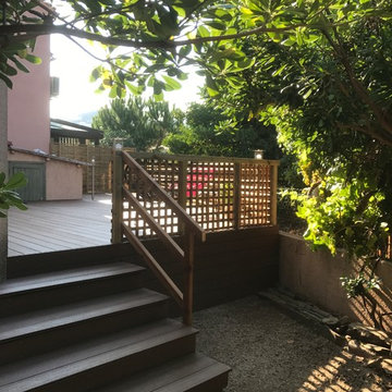 Construction d'une terrasse