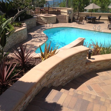 Condo Complex Pool Deck in Torrance