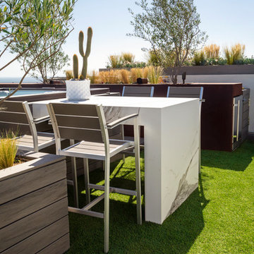 Modern Rooftop Deck