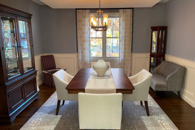 Example of a classic dining room design in Providence