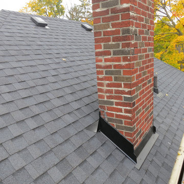 Asphalt Shingles Certainteed Landmark Moire Black Roof Installation