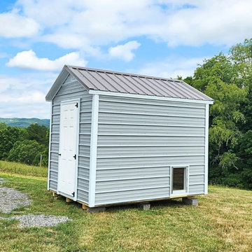 8×10 Economy Metal Shed