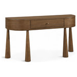 Meridian Furniture - Oasis Acacia Veneer And Solid Console Table, Brown - Indulge in the allure of the Brown Oasis Console Table by Meridian Furniture. Its captivating design and luxurious Brown elevate any space with effortless elegance. Crafted with precision and durability in mind, this stunning piece becomes the focal point of gatherings, fostering moments of connection and warmth. Embrace sophistication and style with the Oasis Console Table, a testament to exquisite taste and timeless beauty.