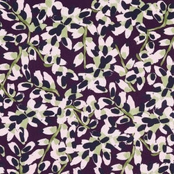 Grapeflower Berry - Roman blind, curtain and cushion fabric - Roman Shades
