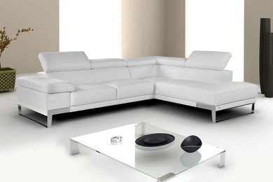 Premium Italian Leather Sectional Sofa